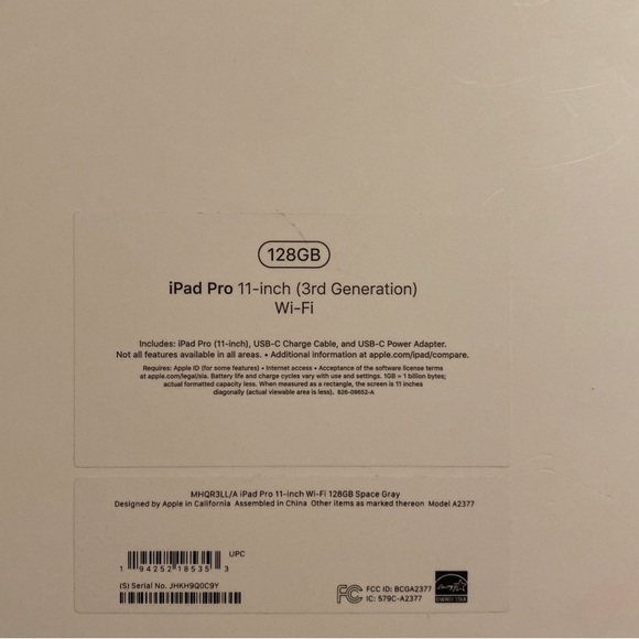 IPAD PRO 11-inch (3rd Generation)